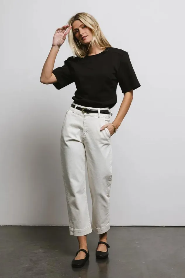 Bohme Tees and Tanks Kyleigh TShirt In Black Black 8211 Women Bohme Tees and Tanks Kyleigh TShirt In Black Black 8211 Women