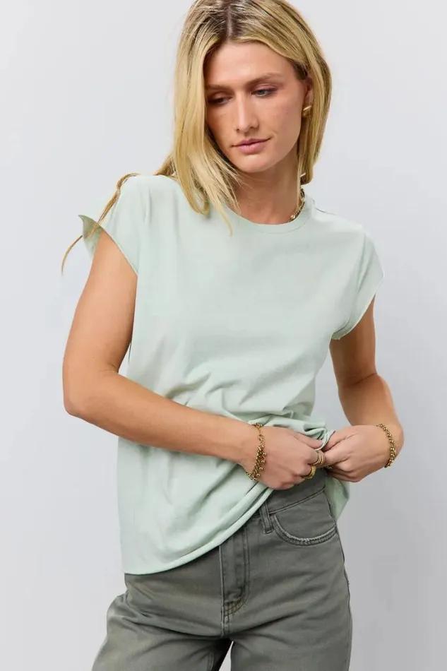 Bohme Tops Ember TShirt In Mint Mint 8211 Women