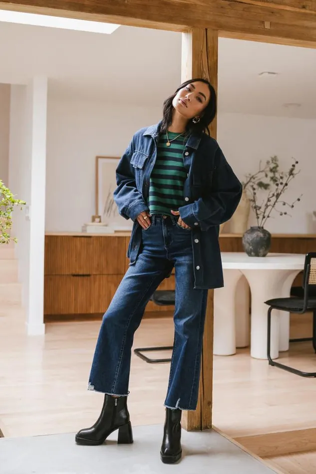 Bohme Tops Felix Striped Top In Green Green 8211 Women Bohme Tops Felix Striped Top In Green Green 8211 Women