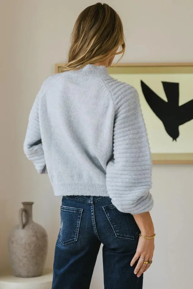 Bohme Tops Lloyd Cozy Sweater In Blue Blue 8211 Women