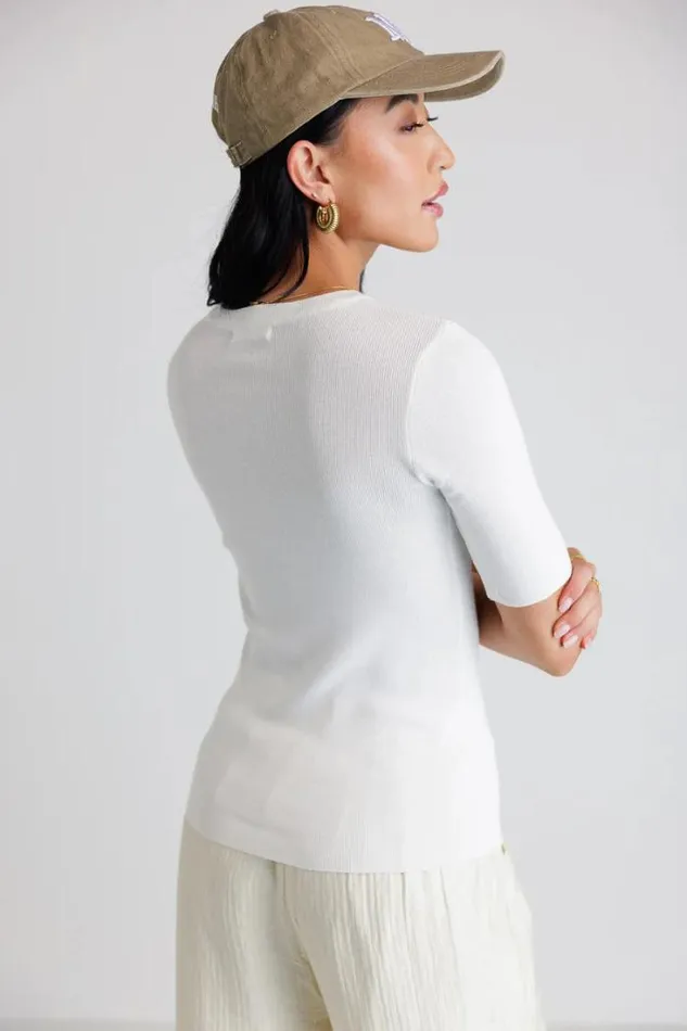 Bohme Tops Lorie Sweater Top In Off White Off White 8211 Women Bohme Tops Lorie Sweater Top In Off White Off White 8211 Women