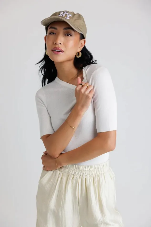 Bohme Tops Lorie Sweater Top In Off White Off White 8211 Women Bohme Tops Lorie Sweater Top In Off White Off White 8211 Women
