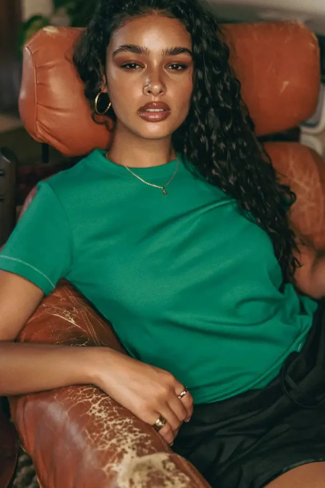 Bohme Tops Mckenna TShirt In Green Green 8211 Women