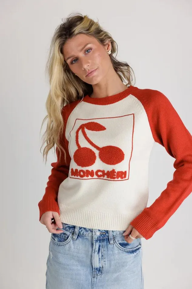 Bohme Tops Mon Cheri Sweater Cream 8211 Women