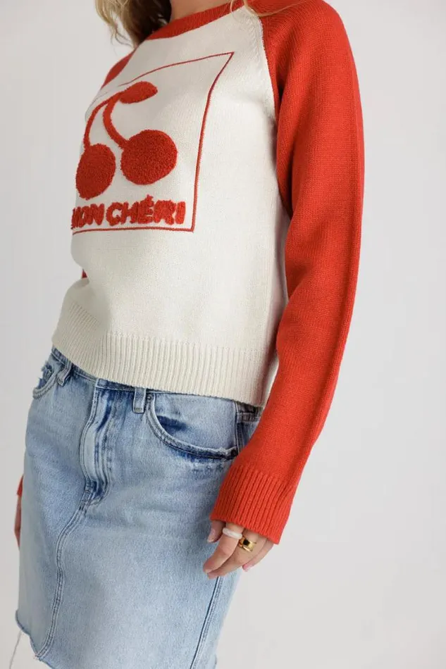 Bohme Tops Mon Cheri Sweater Cream 8211 Women