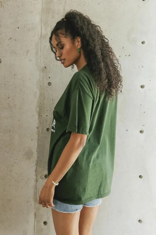 Bohme Tops Pickleball Graphic Tee 8211 FINAL SALE Green 8211 Women