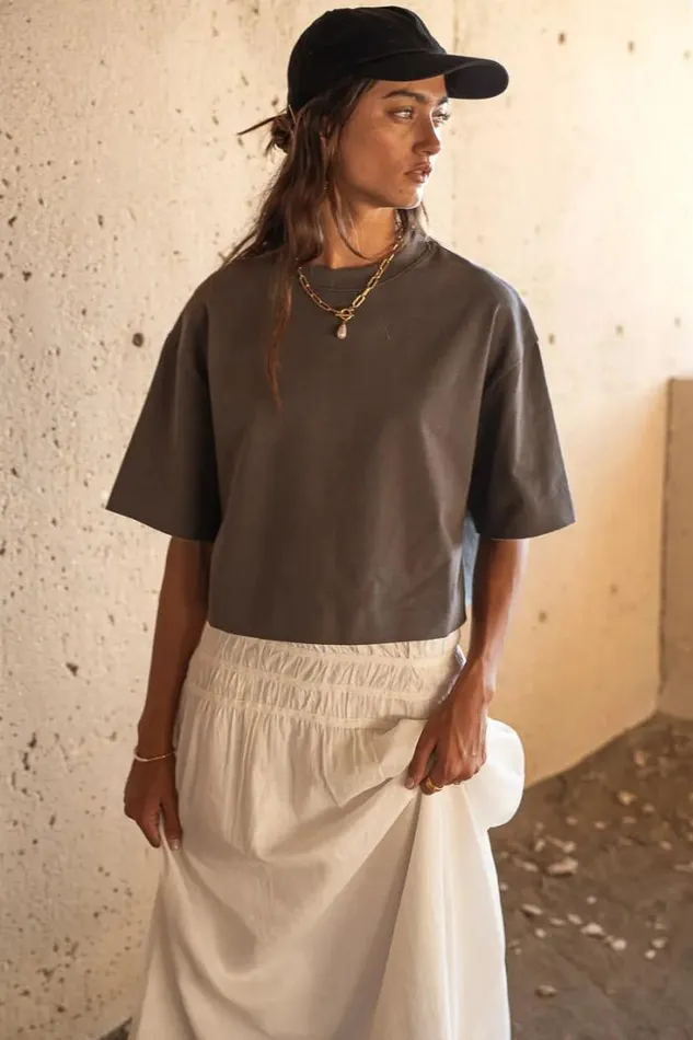 Bohme Tops Talia Top In Charcoal Charcoal 8211 Women Bohme Tops Talia Top In Charcoal Charcoal 8211 Women