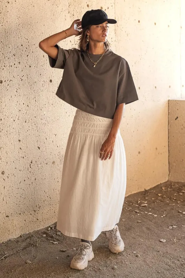 Bohme Tops Talia Top In Charcoal Charcoal 8211 Women Bohme Tops Talia Top In Charcoal Charcoal 8211 Women