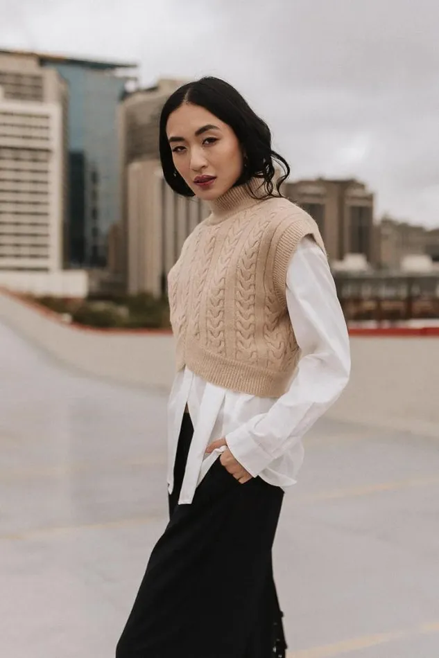 Bohme Tops Trixie Mock Neck Sweater Oatmeal 8211 Women Bohme Tops Trixie Mock Neck Sweater Oatmeal 8211 Women