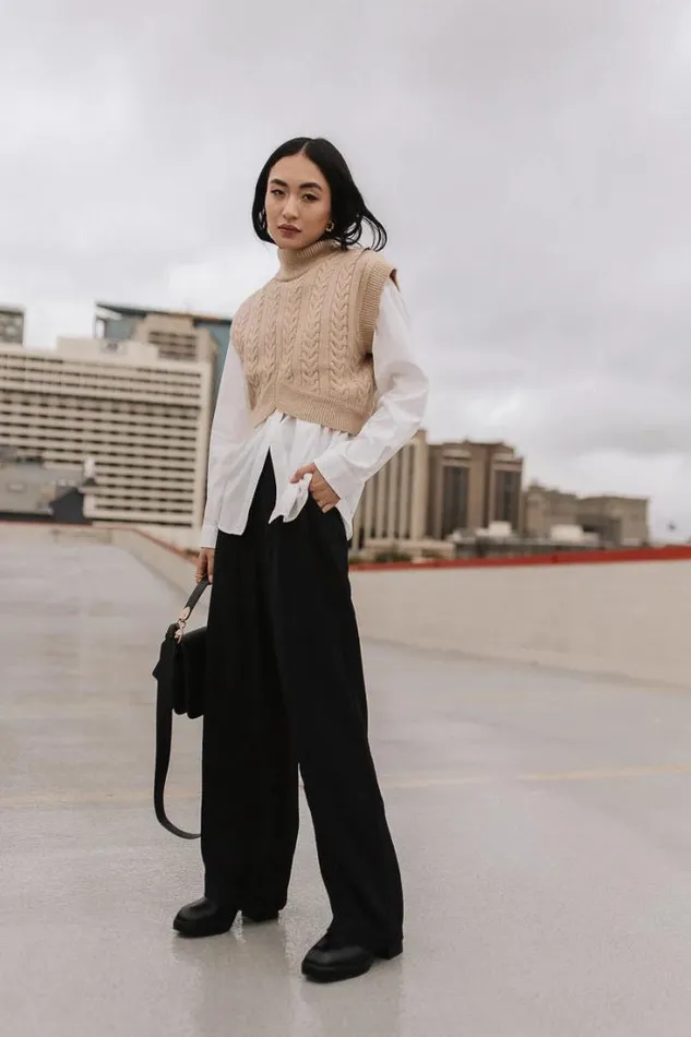 Bohme Tops Trixie Mock Neck Sweater Oatmeal 8211 Women Bohme Tops Trixie Mock Neck Sweater Oatmeal 8211 Women