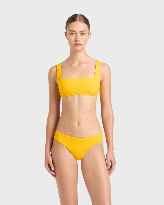 BONDI BORN Bikini Bottoms Nadine Bikini Bottom 8211 Canary 8211 Women