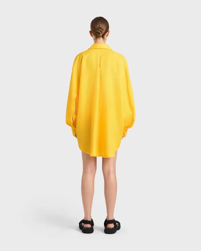 BONDI BORN Matching Separates Delphi Oversize Shirt Dress 8211 Daffodil 8211 Women BONDI BORN Matching Separates Delphi Oversize Shirt Dress 8211 Daffodil 8211 Women
