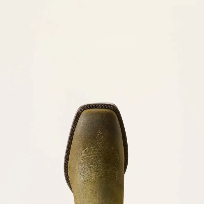 Booker Ultra Western Boot Olive Suede Men Ariat Western Boots