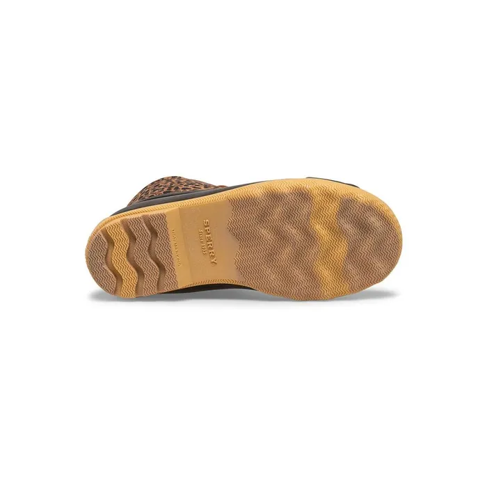 Boots Kids Sperry Big Kid039s Port Boot Tan Leopard Boots Kids Sperry Big Kid039s Port Boot Tan Leopard