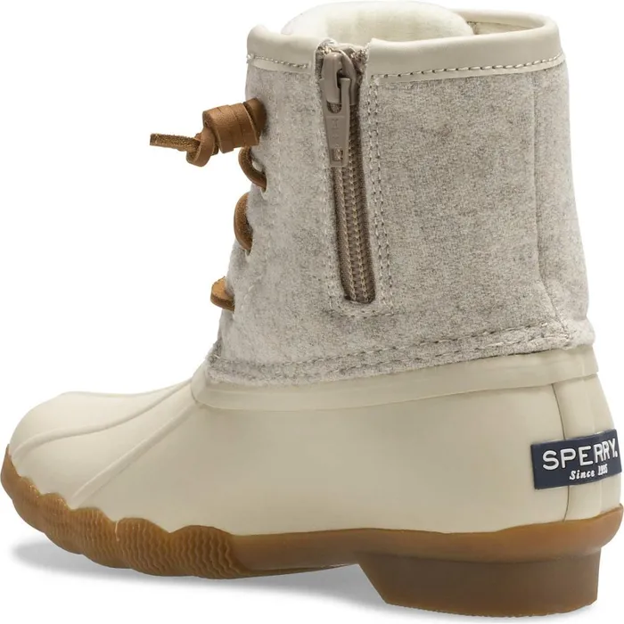 Boots Kids Sperry Big Kid039s Saltwater Wool Duck Boot Oat Boots Kids Sperry Big Kid039s Saltwater Wool Duck Boot Oat