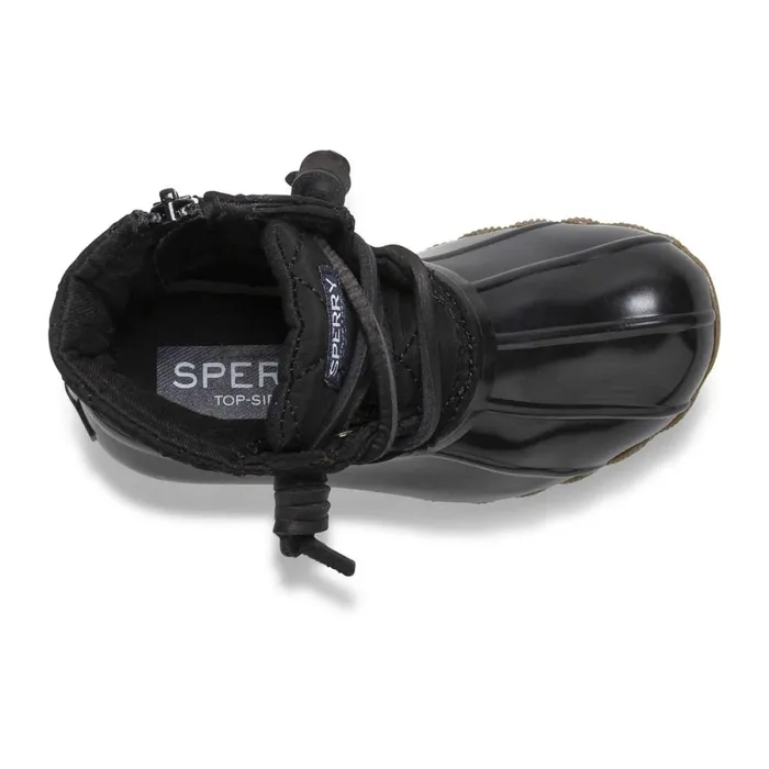 Boots Kids Sperry Little Kid039s Saltwater Nylon Quilt Duck Boot Black Boots Kids Sperry Little Kid039s Saltwater Nylon Quilt Duck Boot Black