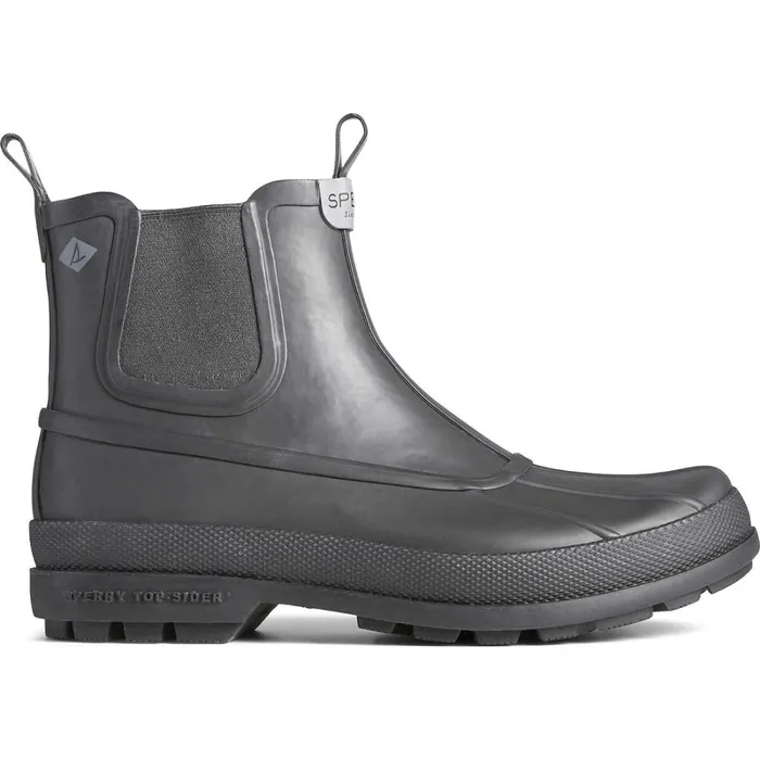 Boots Men Sperry Cold Bay Rubber Chelsea Boot Black