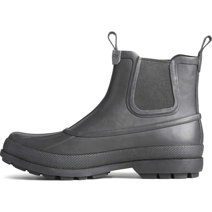 Boots Men Sperry Cold Bay Rubber Chelsea Boot Black