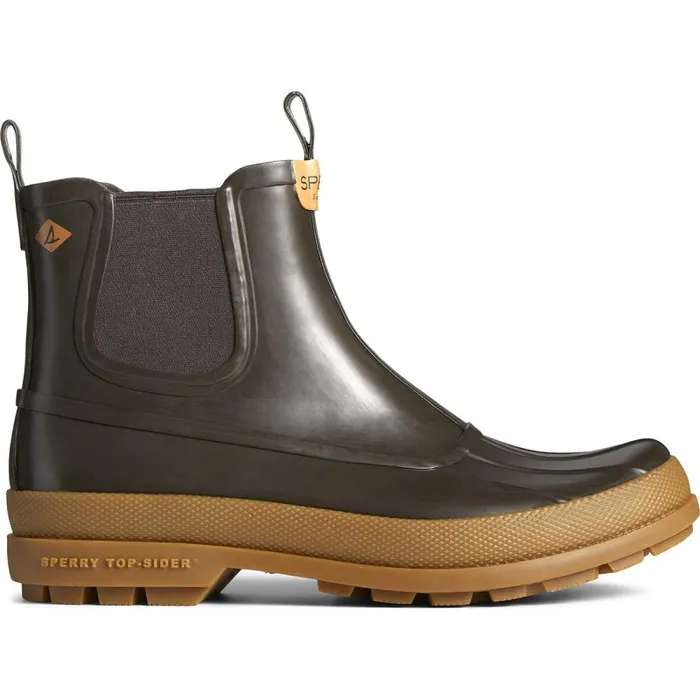 Boots Men Sperry Cold Bay Rubber Chelsea Boot Brown