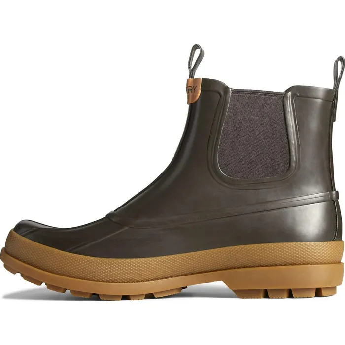 Boots Men Sperry Cold Bay Rubber Chelsea Boot Brown Boots Men Sperry Cold Bay Rubber Chelsea Boot Brown