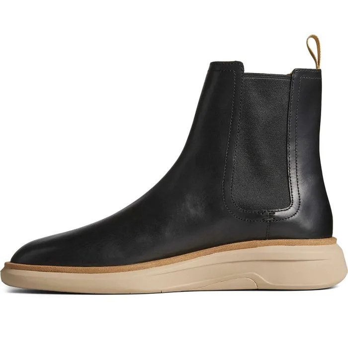 Boots Men Sperry Gold Cup Commodore PLUSHWAVE Chelsea Boot Black Boots Men Sperry Gold Cup Commodore PLUSHWAVE Chelsea Boot Black