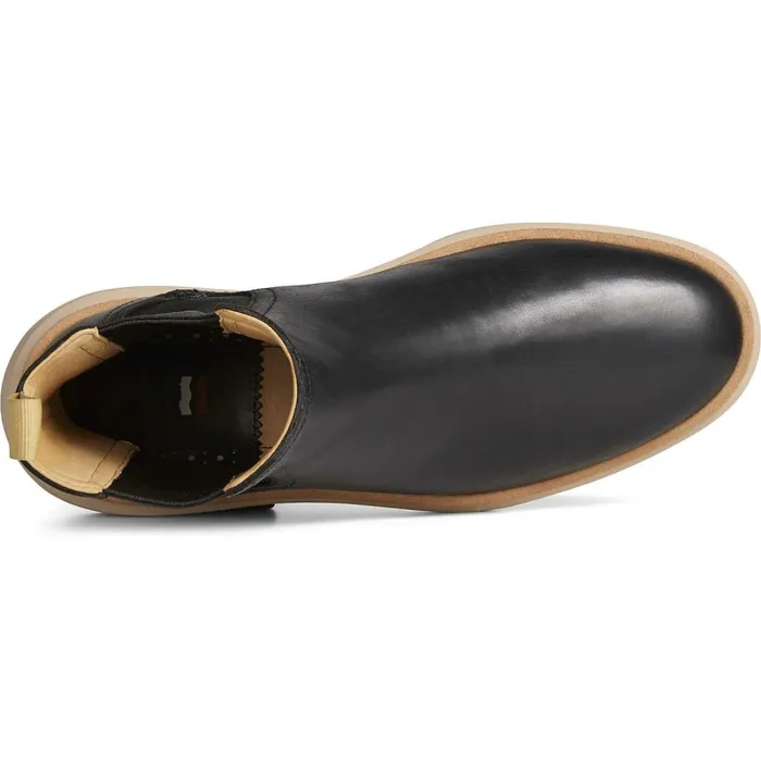 Boots Men Sperry Gold Cup Commodore PLUSHWAVE Chelsea Boot Black Boots Men Sperry Gold Cup Commodore PLUSHWAVE Chelsea Boot Black