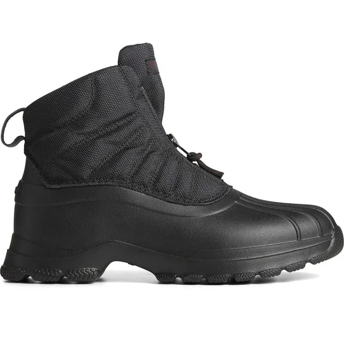 Boots Women Sperry SeaCycled Duck Float Zip Up Boot Black