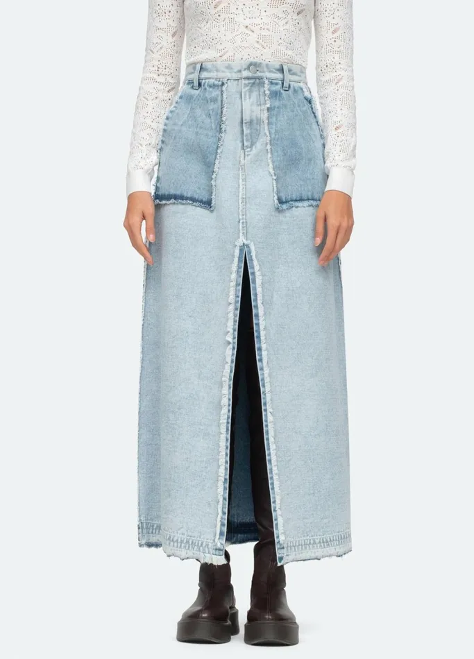 Bottoms Women Sea New York Oona Skirt Blue