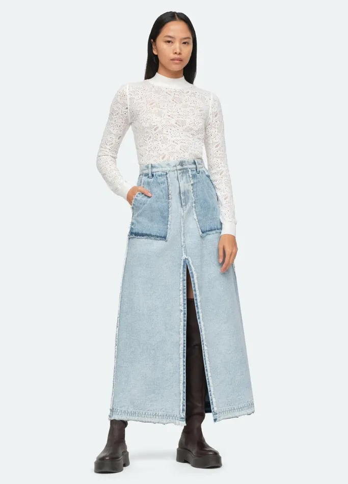 Bottoms Women Sea New York Oona Skirt Blue
