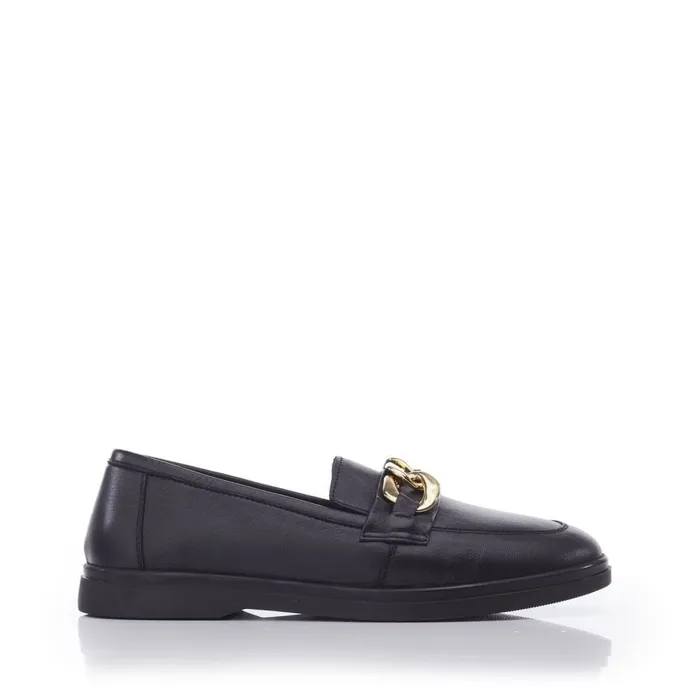 Brogues And Loafers Women Moda In Pelle Bsoleful BCassi Black Leather