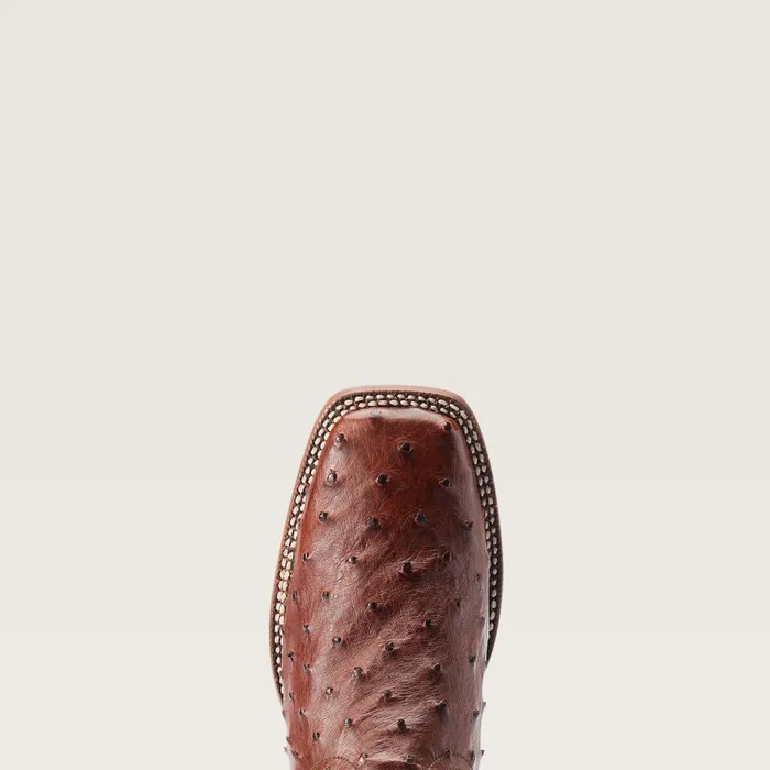 Broncy Western Boot Cinnamon Full Quill Ostrich Men Ariat Western Boots Broncy Western Boot Cinnamon Full Quill Ostrich Men Ariat Western Boots