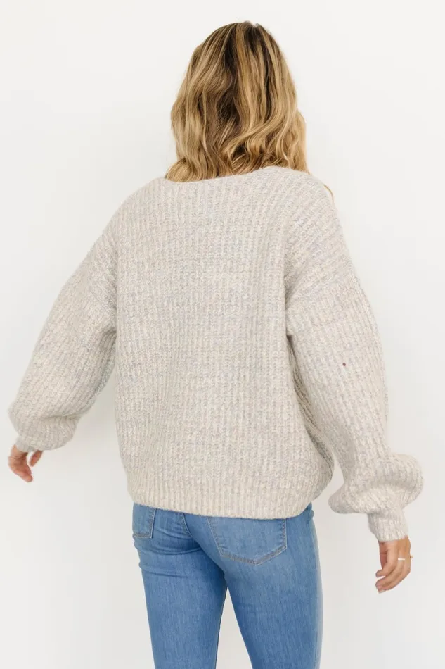 Brynna Bubble Sleeve Sweater Multi Women Baltic Born Sweaters Brynna Bubble Sleeve Sweater Multi Women Baltic Born Sweaters