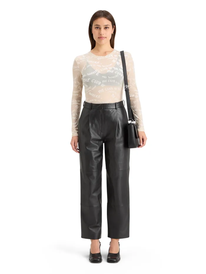 BURN OUT AOP LONG SLEEVE TSHIRT Soft Ice Women Scotch and Soda Tops and TShirts BURN OUT AOP LONG SLEEVE TSHIRT Soft Ice Women Scotch and Soda Tops and TShirts