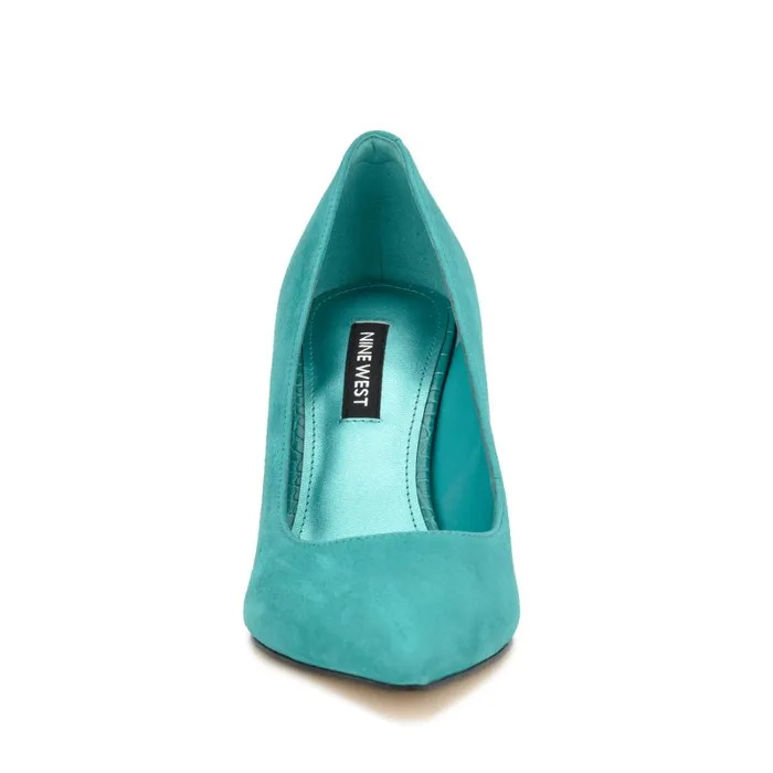 Cara Dress Pumps Medium Blue Women Nine West Pumps Cara Dress Pumps Medium Blue Women Nine West Pumps