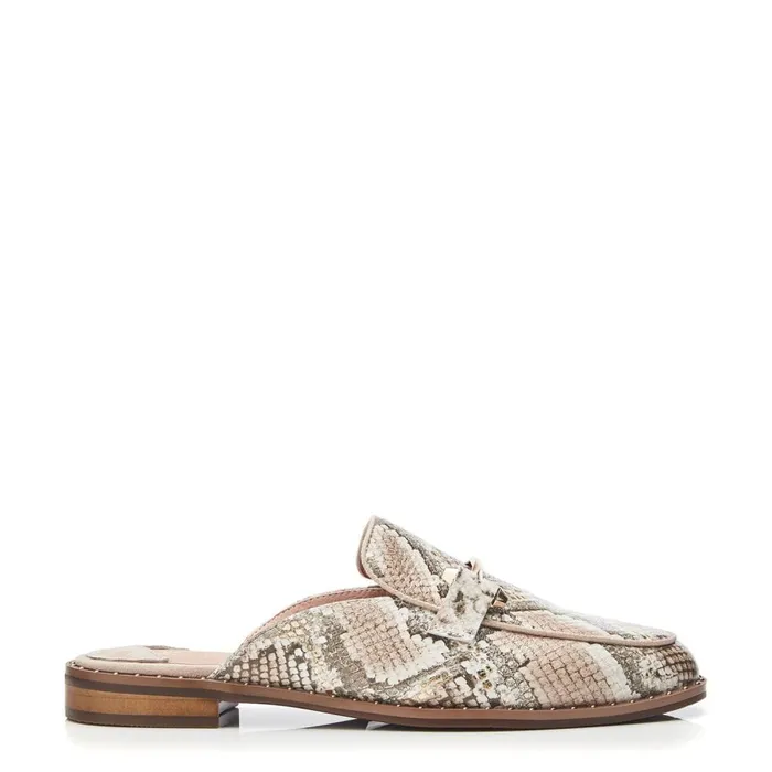 Casual Shoes Women Moda In Pelle Ellajean Natural 8211 Gold Snake Print Leather