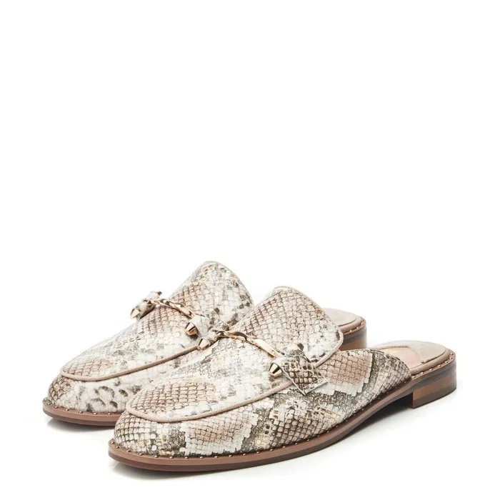 Casual Shoes Women Moda In Pelle Ellajean Natural 8211 Gold Snake Print Leather