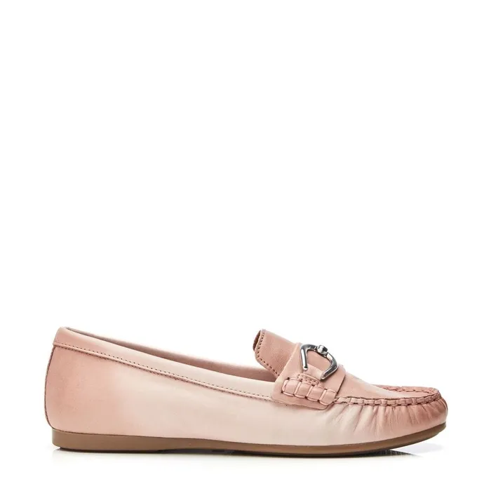 Casual Shoes Women Moda In Pelle Fabiole Cameo Leather