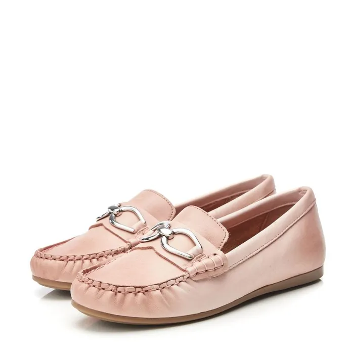 Casual Shoes Women Moda In Pelle Fabiole Cameo Leather