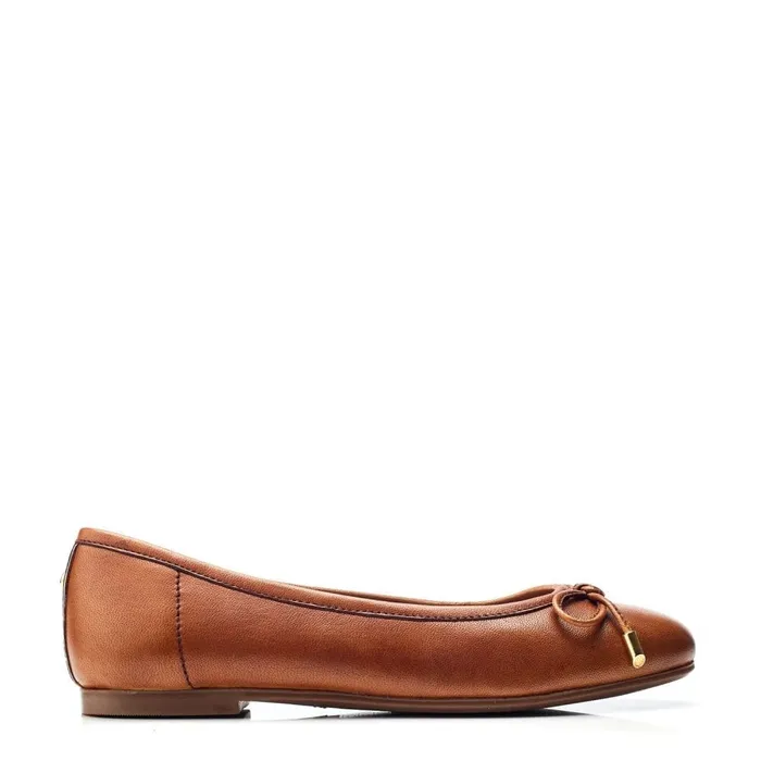 Casual Shoes Women Moda In Pelle Feebie Tan Leather