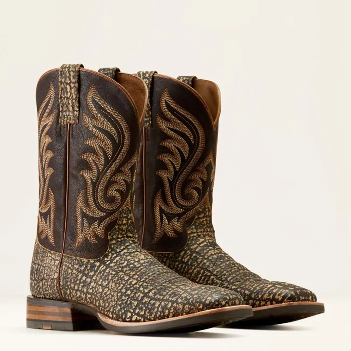 Cattle Call Cowboy Boot Muddy Elephant Printdark Chocolate Men Ariat Western Boots Cattle Call Cowboy Boot Muddy Elephant Printdark Chocolate Men Ariat Western Boots