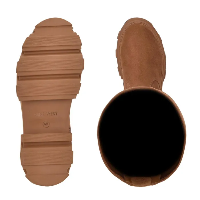 Cellie Over The Knee Lug Sole Boots Tan Women Nine West Boots and Booties Cellie Over The Knee Lug Sole Boots Tan Women Nine West Boots and Booties