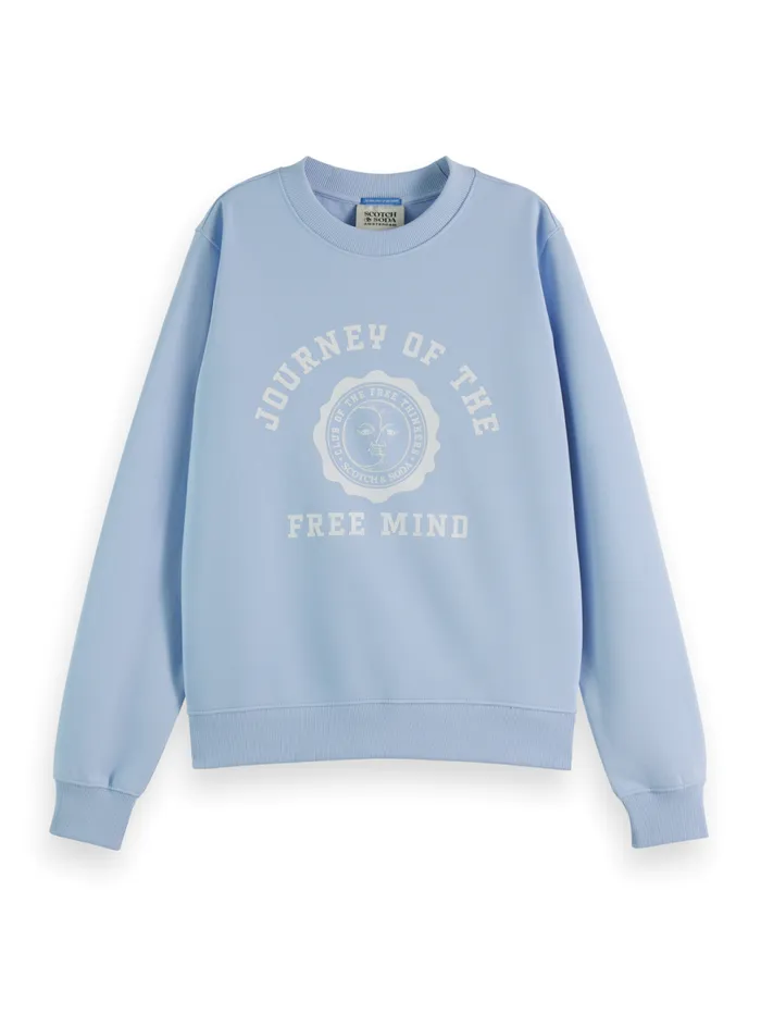 Chest Artwork Regular Fit Sweatshirt Bordeaux Women Scotch and Soda Sweatshirts and Hoodies Chest Artwork Regular Fit Sweatshirt Bordeaux Women Scotch and Soda Sweatshirts and Hoodies