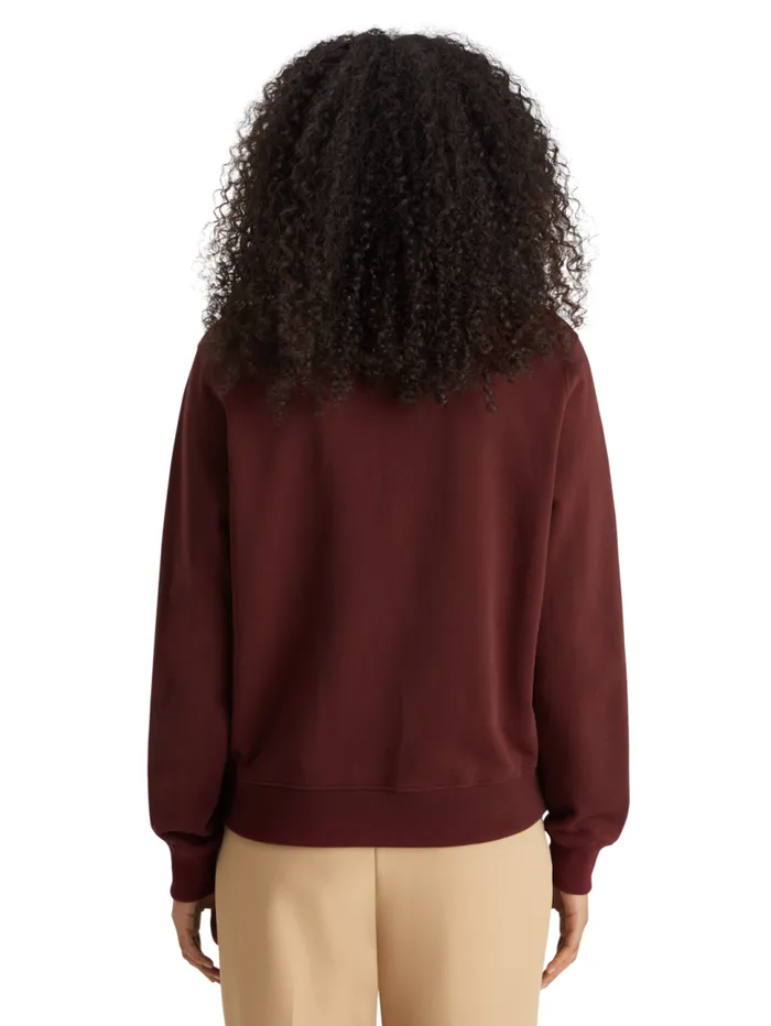Chest Artwork Regular Fit Sweatshirt Bordeaux Women Scotch and Soda Sweatshirts and Hoodies Chest Artwork Regular Fit Sweatshirt Bordeaux Women Scotch and Soda Sweatshirts and Hoodies