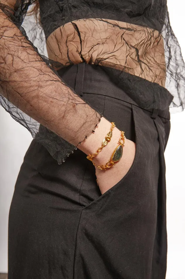 Cheval Bracelet Gold Labradorite Women Chan Luu Bracelets