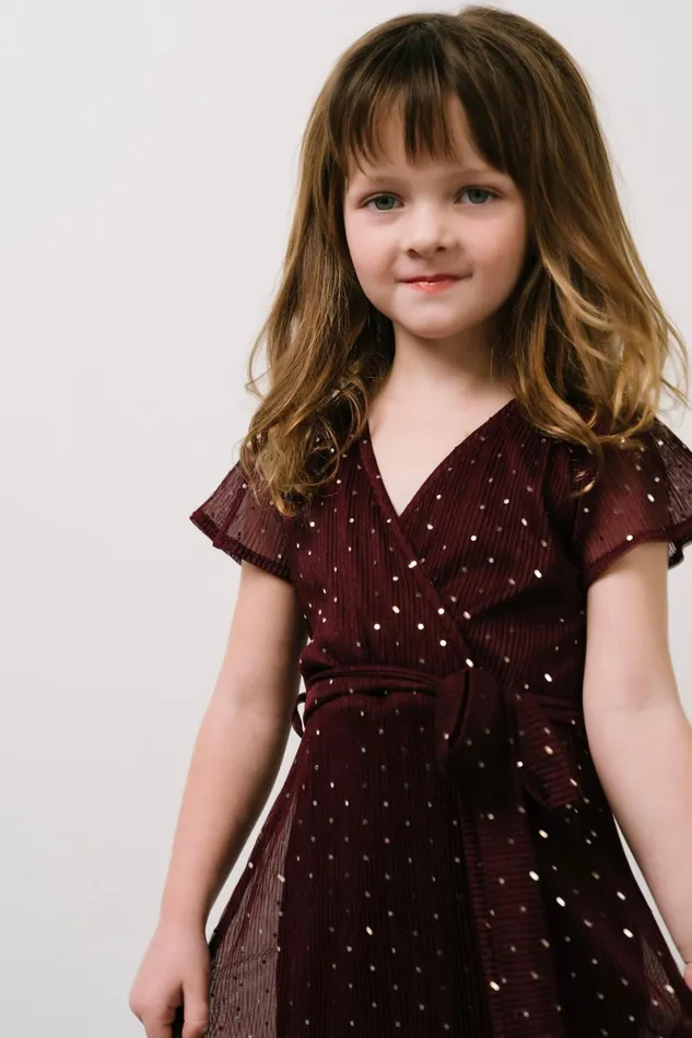 Child Grace Sparkle Gown Mulberry Women Baltic Born Flower Girl Child Grace Sparkle Gown Mulberry Women Baltic Born Flower Girl
