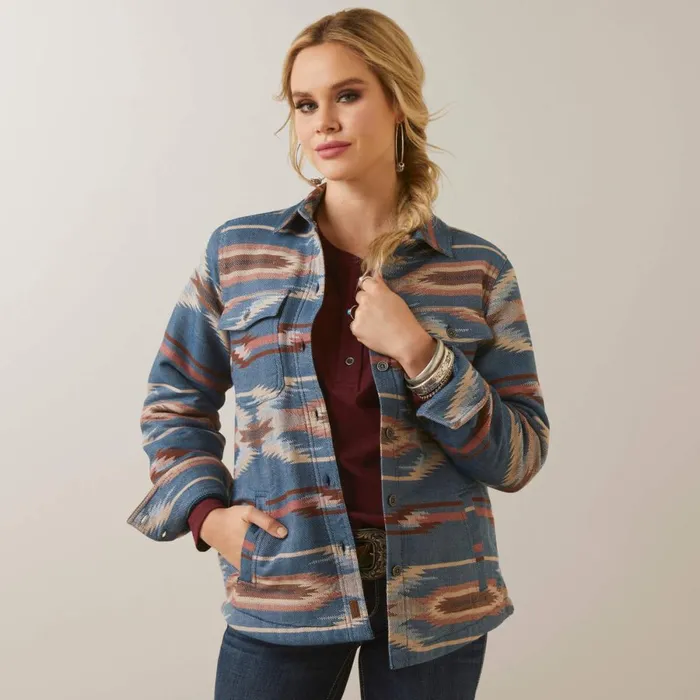 Chimayo Shirt Jacket Jacobo Chimayo Jcd Women Ariat Jackets and Vests