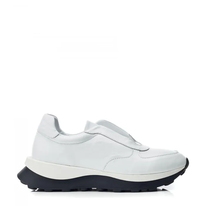 Chunky Trainers Women Moda In Pelle Bsoleful BBristol White Leather