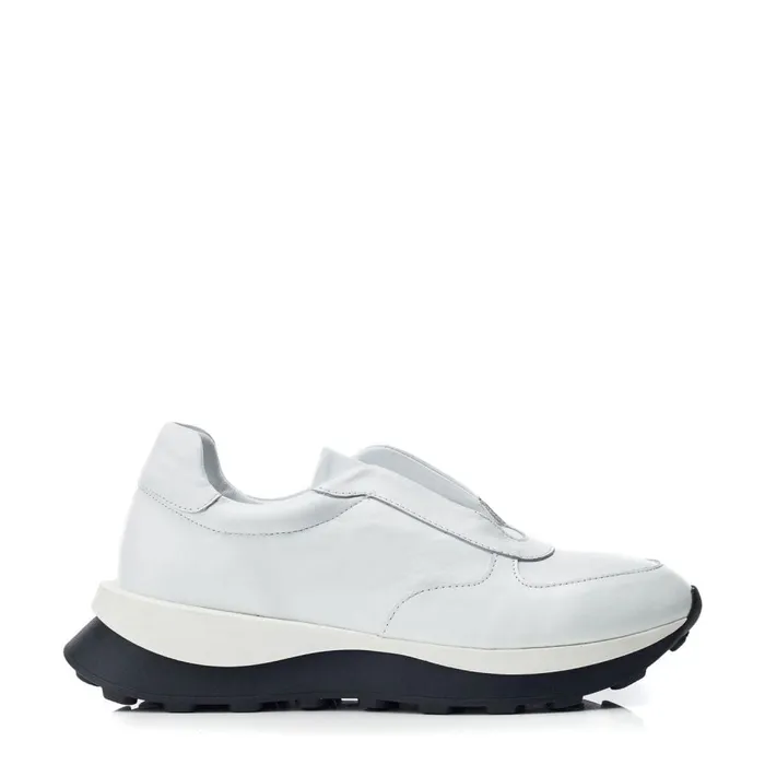 Chunky Trainers Women Moda In Pelle Bsoleful BBristol White Leather