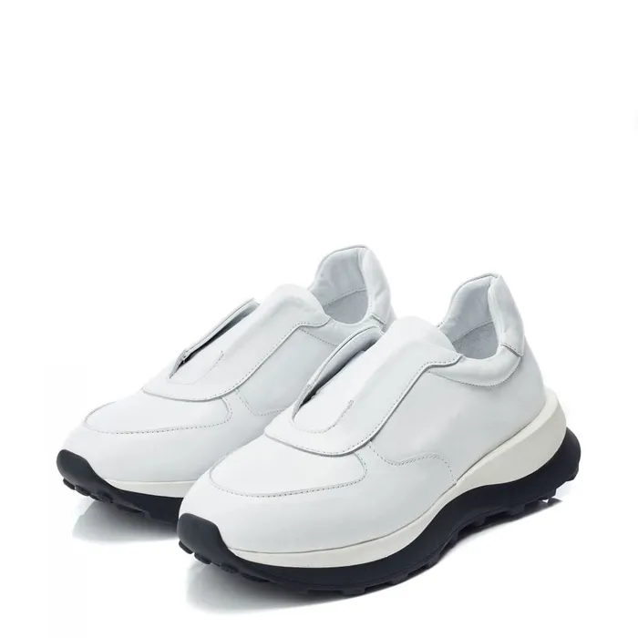 Chunky Trainers Women Moda In Pelle Bsoleful BBristol White Leather