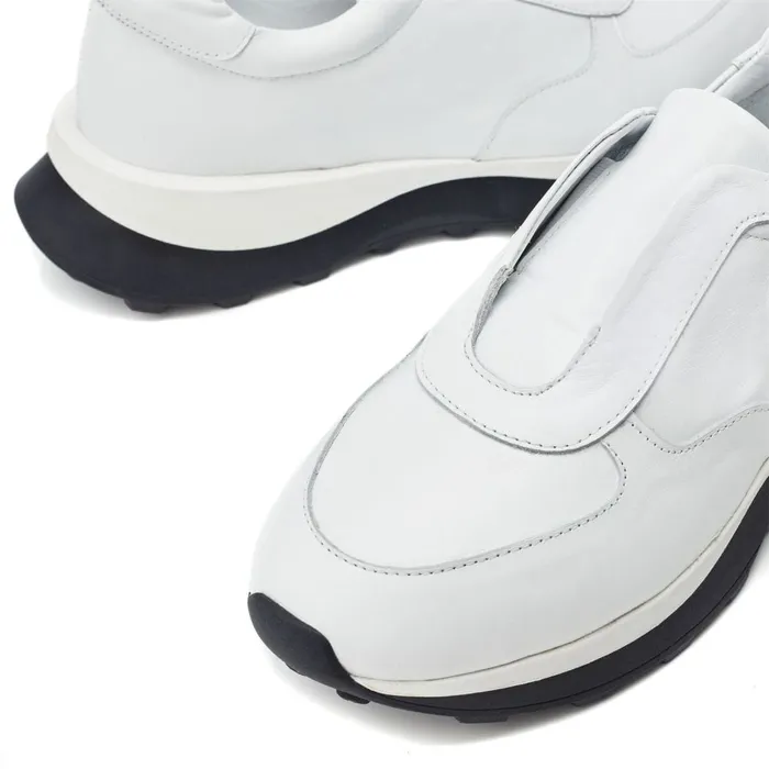 Chunky Trainers Women Moda In Pelle Bsoleful BBristol White Leather